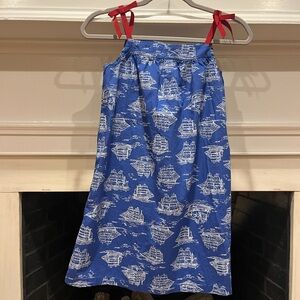 Hanna Andersson blue pillowcase dress